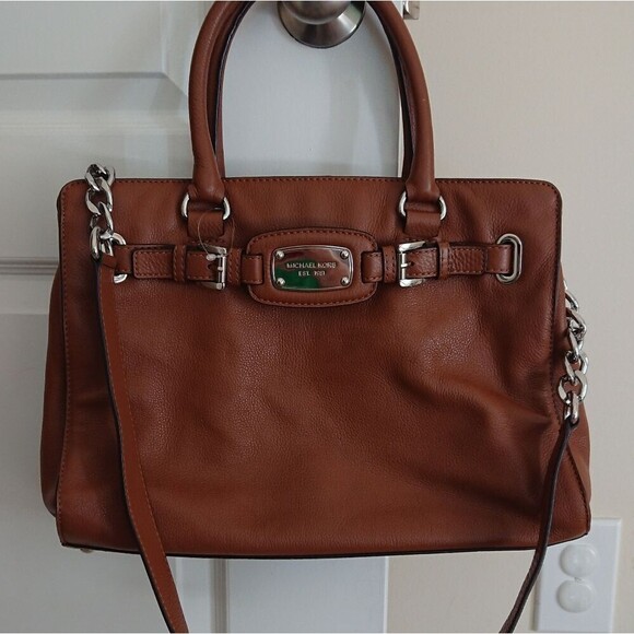 Michael Michael Kors Hamilton East West tote - in brown color - Picture 1 of 13
